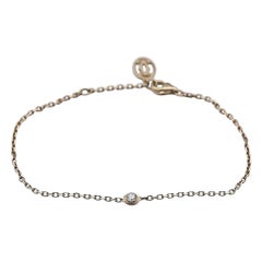 Vintage Cartier d’Amour 18K Rose Gold Diamond Bracelet