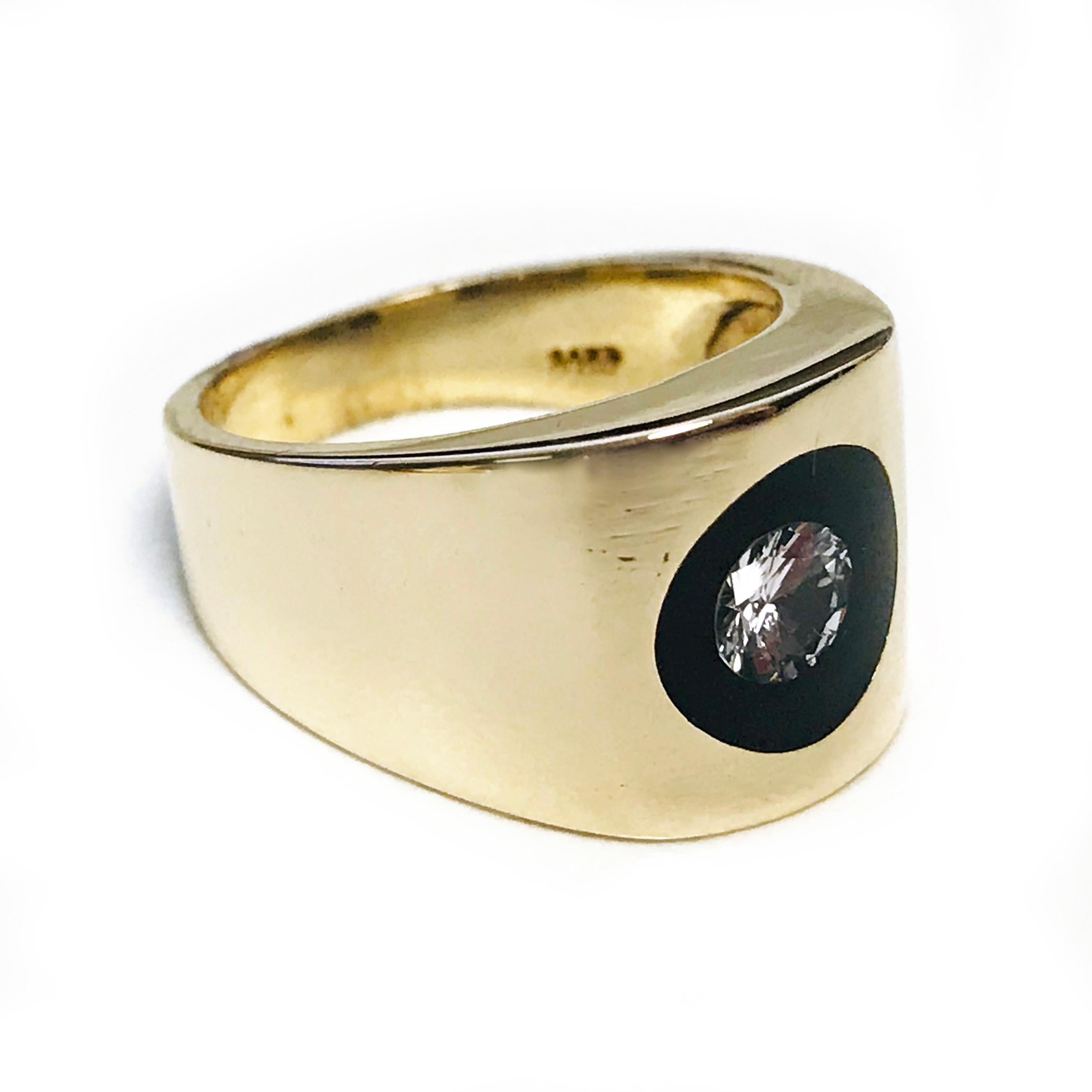 ring schwebender diamant