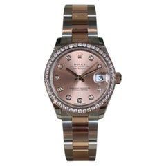 Rolex Lady-Datejust 31 - 278381RBR Pink Diamond Dial & Factory Diamond, Gold