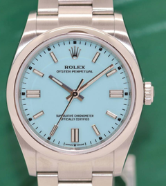 Rolex Oyster Perpetual 36 - Ref. 126000 - Factory Turquoise-Tiffany Dial