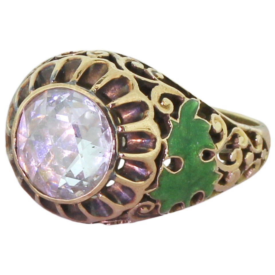 Vintage Foliate Dress Ring main image 1