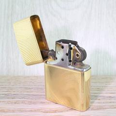 Cartier Yellow Gold Zippo Lighter