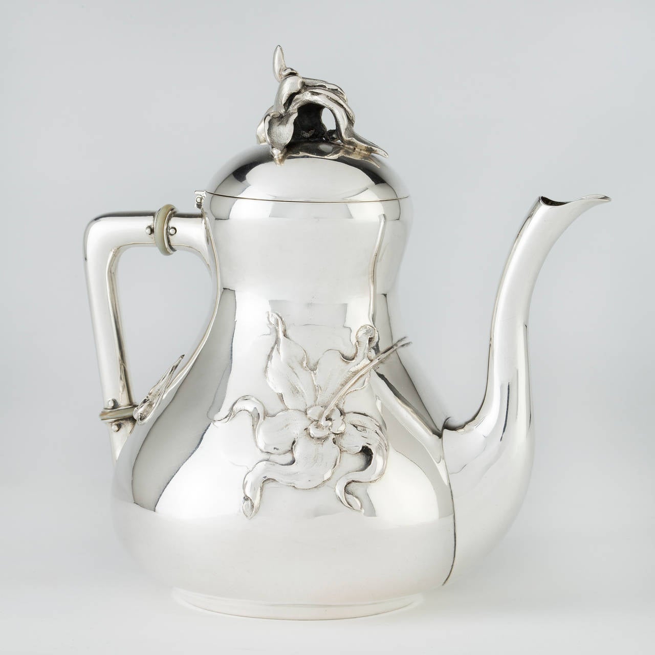art nouveau teapot