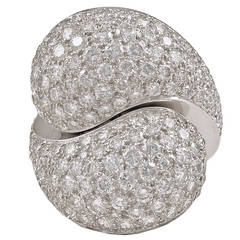 Cartier Diamond Crossover Ring 10