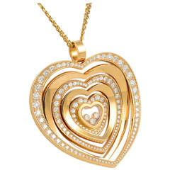 Chopard Diamond Heart Pendant 9