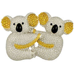Graff Diamond Koala Brooch 3