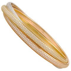 Cartier Diamond Trinity Bangle 8