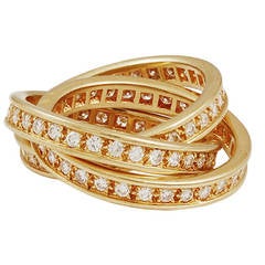 Cartier Diamond Trinity Ring 10