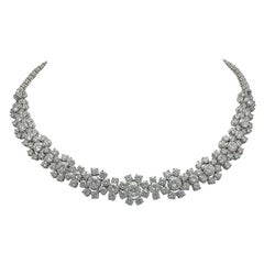 Van Cleef & Arpels Vintage Collection Diamond Flower Convertible Necklace
