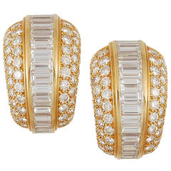 Cartier Diamond Ear Clips 12