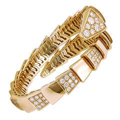 Bulgari Diamond Serpenti Bangle 4