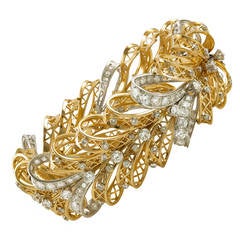 Van Cleef & Arpels Diamond Bow Bracelet