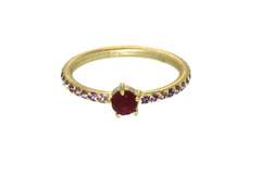 Ruby and Amethyst Ring