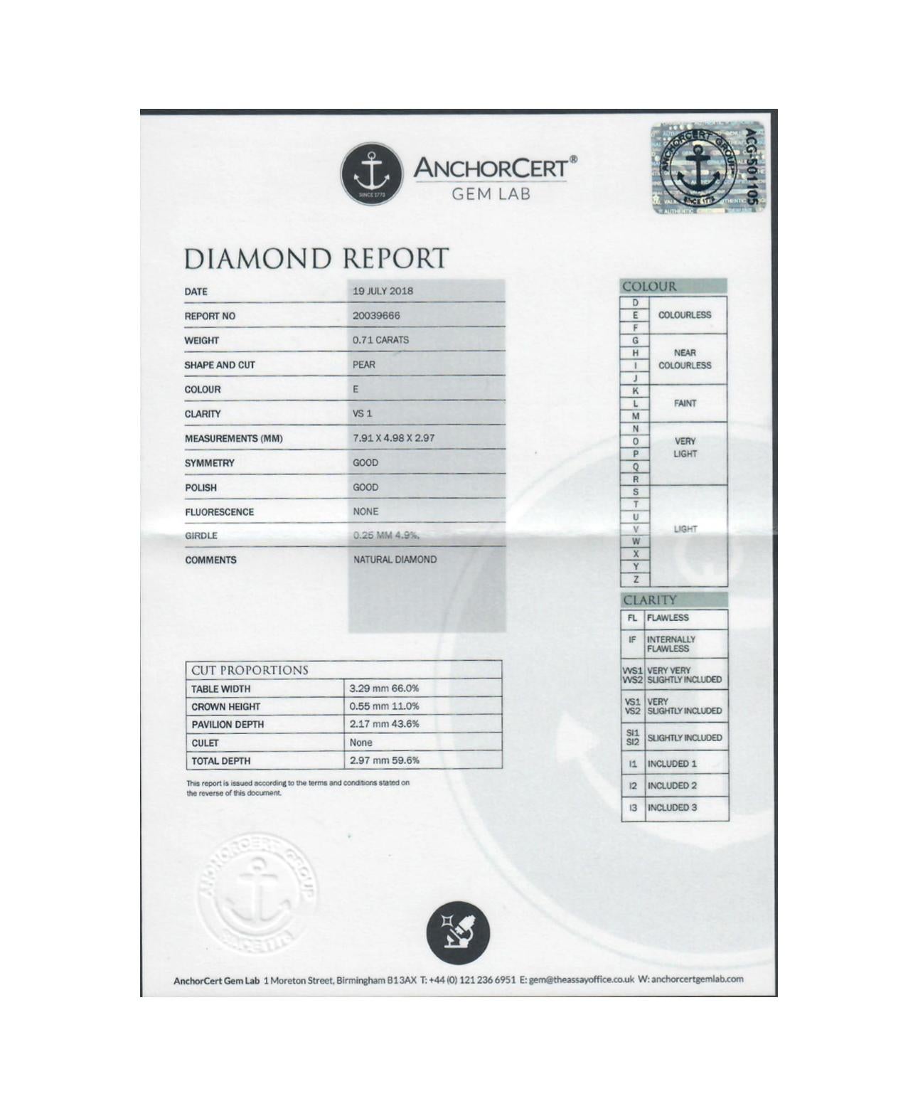 Certified Diamonds D-F Clip-On Statement Earrings/Pendant/Brooch, Retro, Vintage 8