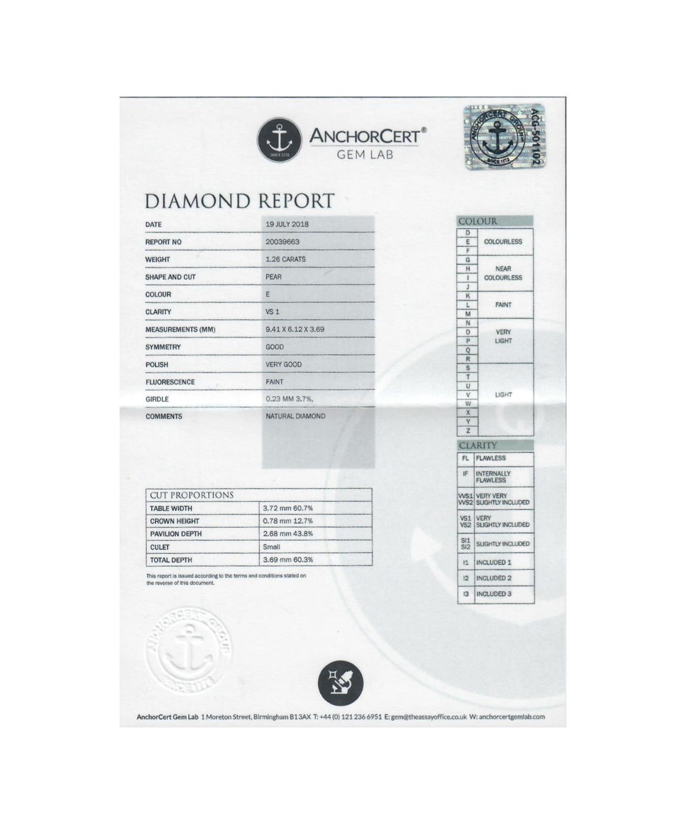 Certified Diamonds D-F Clip-On Statement Earrings/Pendant/Brooch, Retro, Vintage 15
