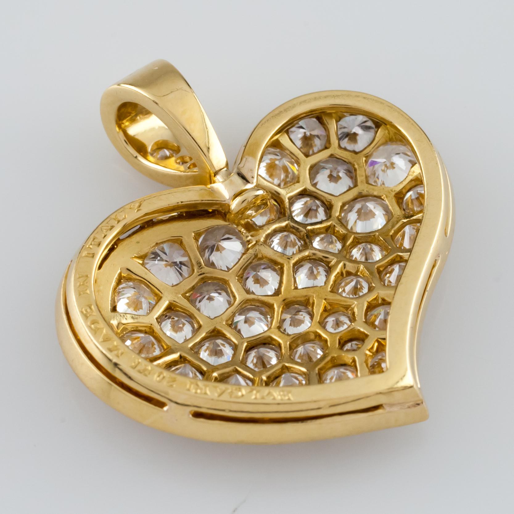 bulgari heart necklace