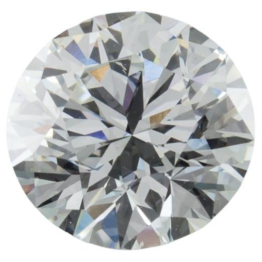 Diamant taille ronde brillant de 1,31 carat non serti F / VS2 certifié GIA en vente