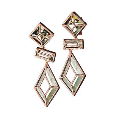 Diamond, Antique and Vintage Earrings - 19,170 For Sale at 1stdibs ...