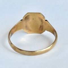 Vintage 9 Carat Gold Signet Ring