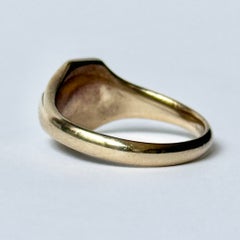 Vintage 9 Carat Gold Signet Ring
