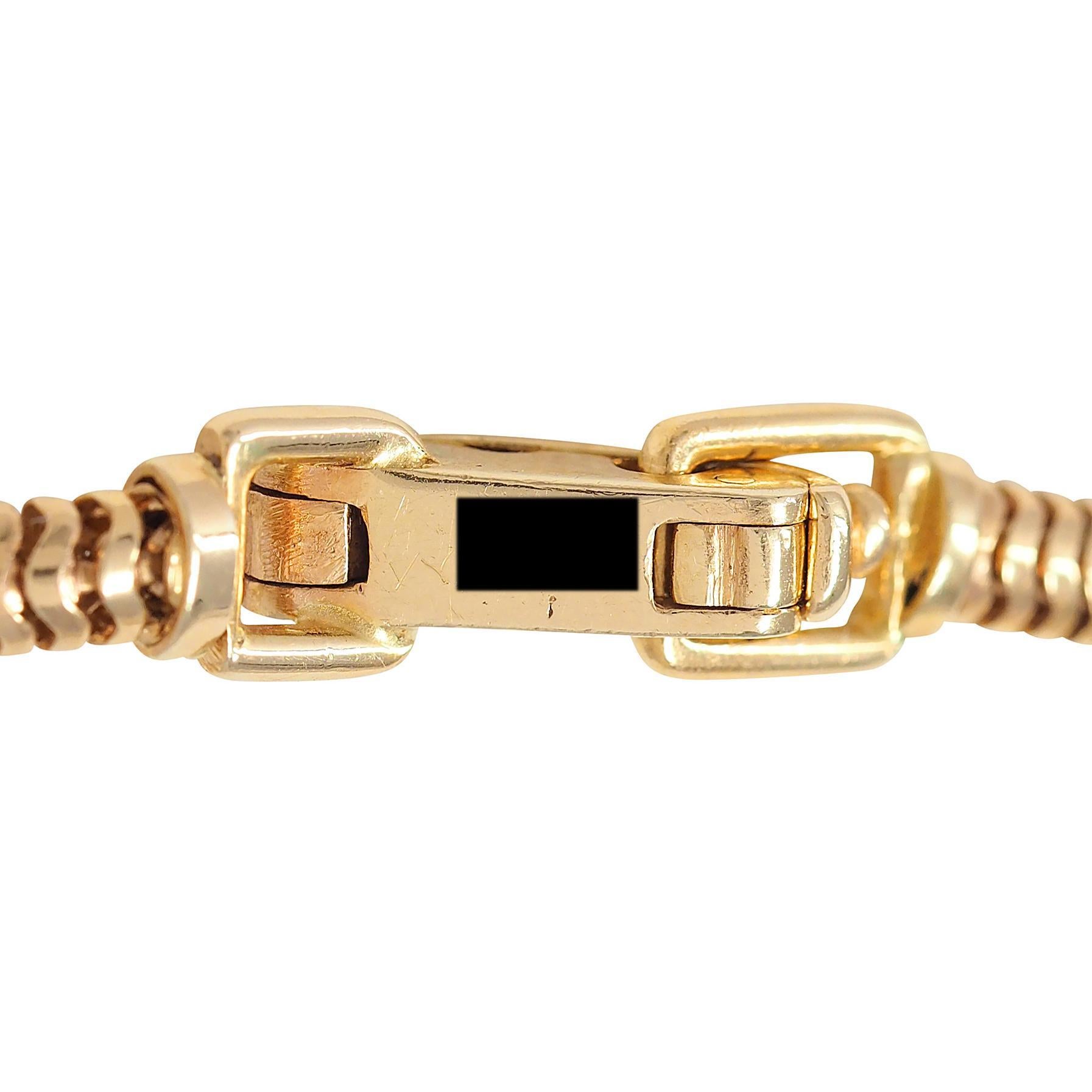 1990's Peridot 14K Gold Vintage Swagged Multi-Strand Snake Chain Necklace For Sale 1