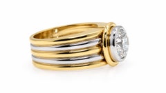 GIA-zertifizierter Solitärring mit einem natürlichen Diamanten von 1,60 Karat, 18-Karat-Gold, 95563