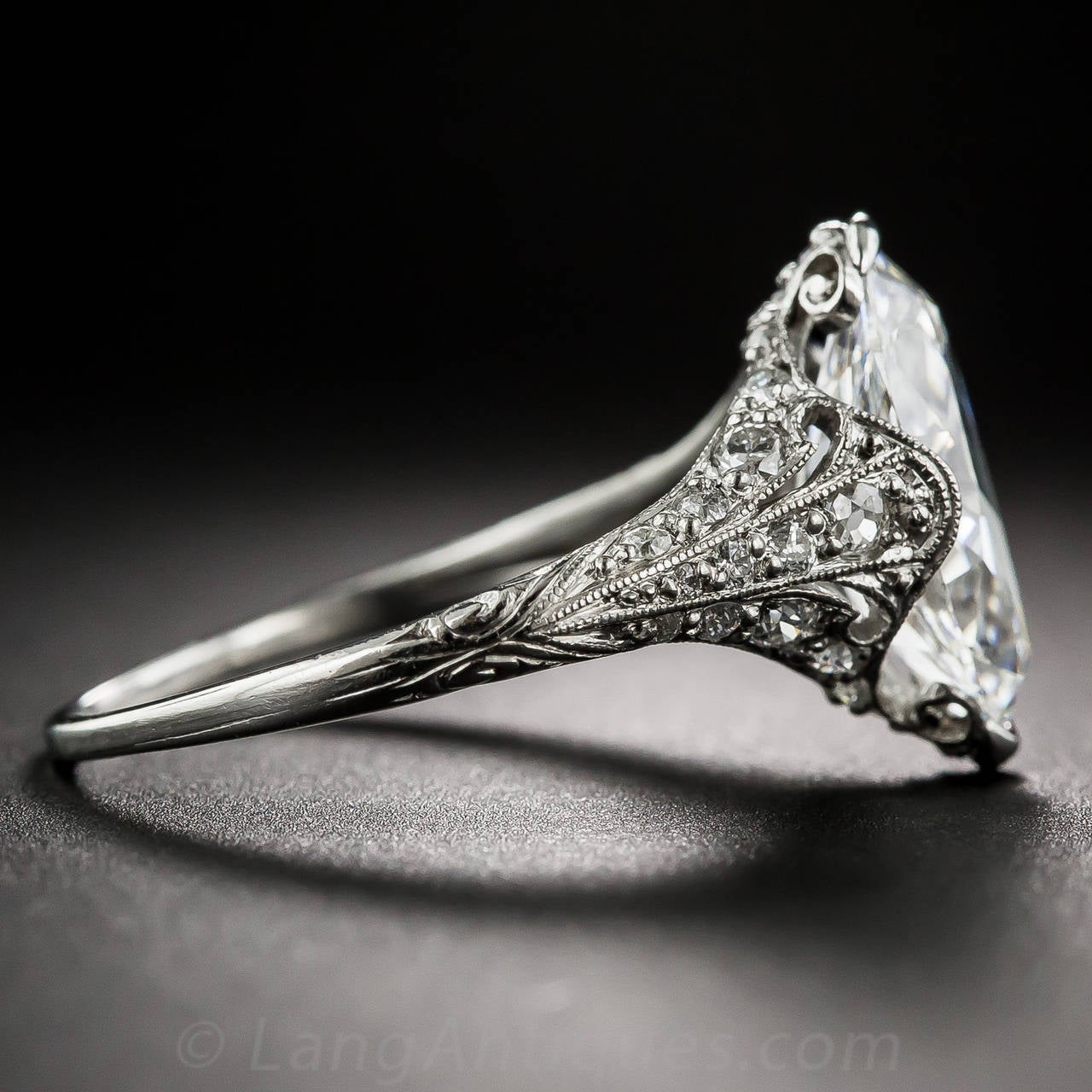 3.14 carat diamond ring