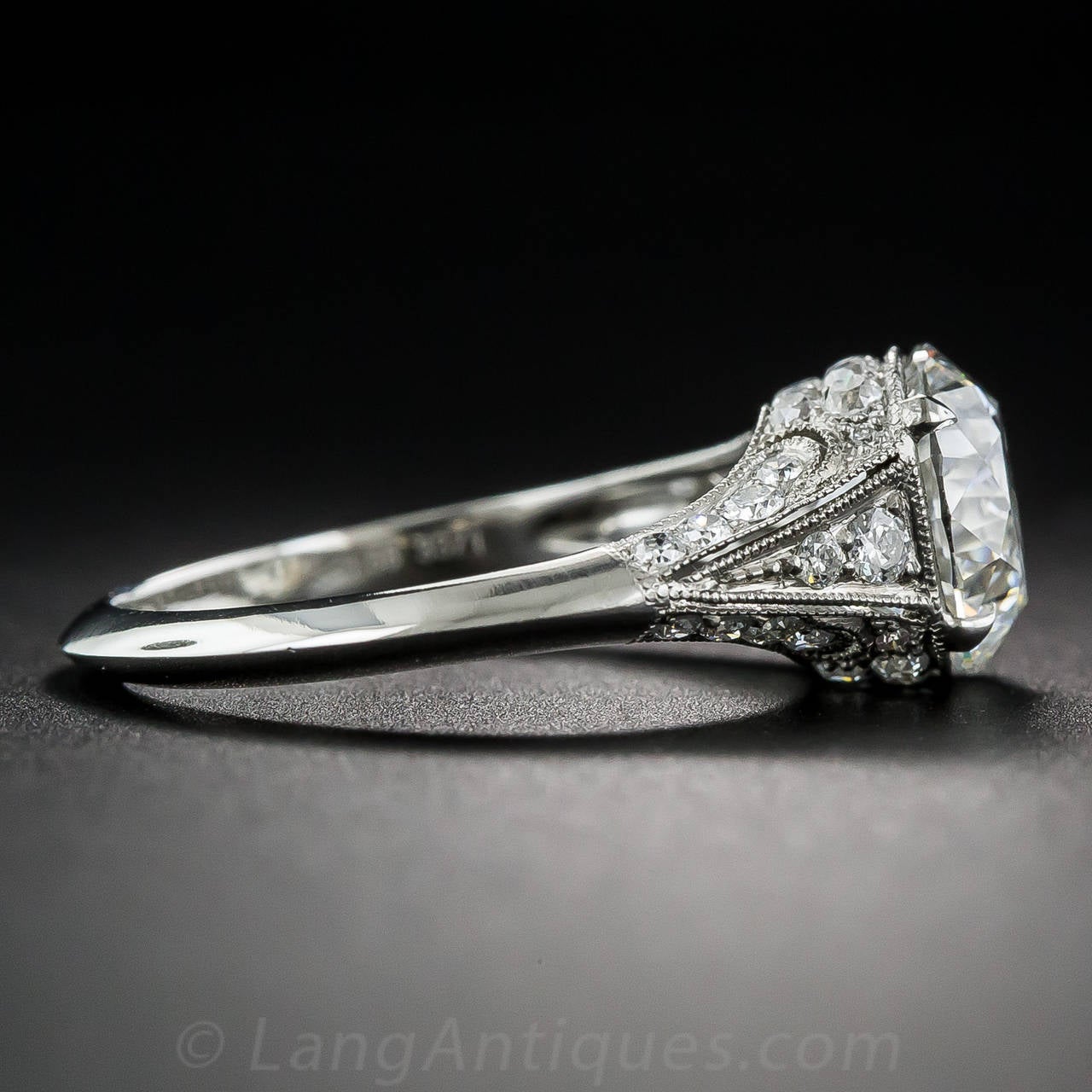 Edwardian engagement rings platinum