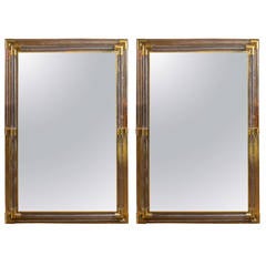 Beautiful Pair of Murano Mirrors
