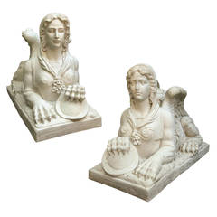 Pair of Winged Sphinx 10