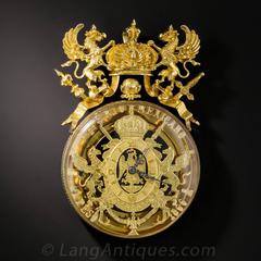 1960s Paul Flato Imperio Mexicano Brooch Pendant Watch