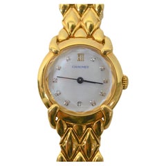 Orologio da donna Chaumet Paris Elysses con bracciale in oro giallo 18 carati e diamanti