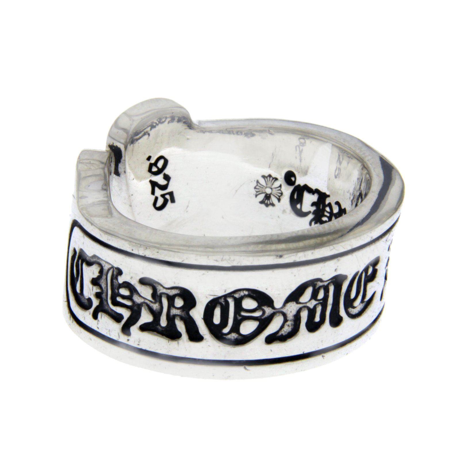 Chrome Hearts 925 Sterling Silver Open Scroll Ring 1