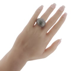 Anillo «Dome» con cadena clásica de John Hardy, plata de ley 925, talla 8