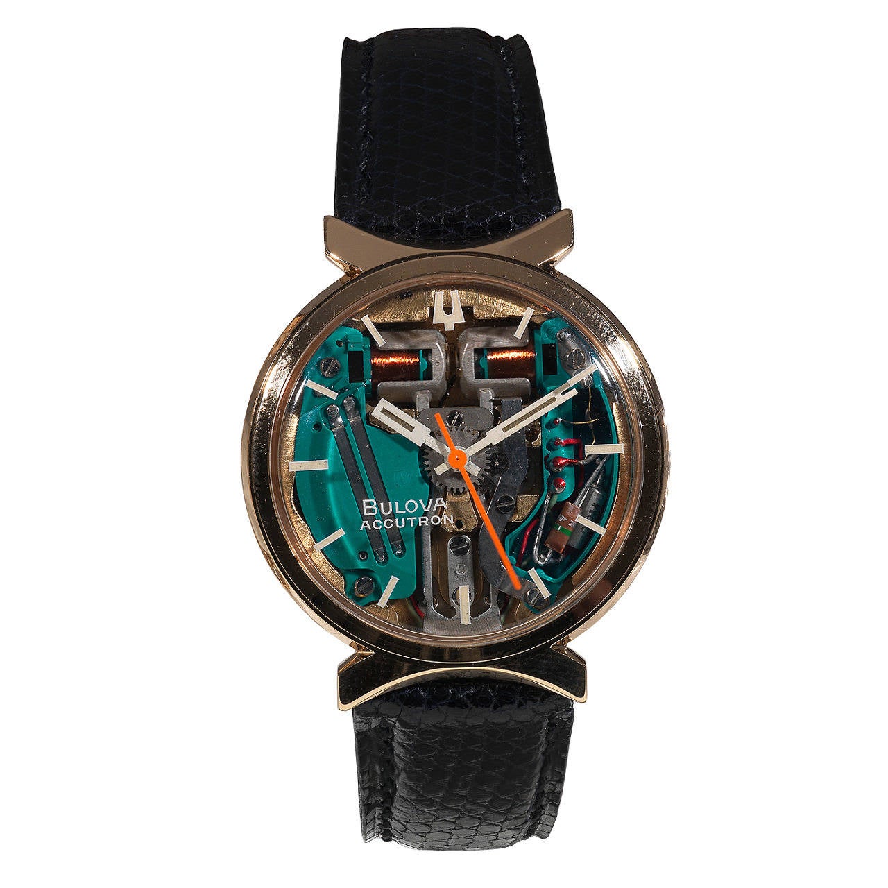 Bulova Rose Gold Accutron Wristwatch circa 1970s