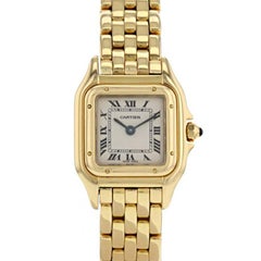 Cartier Panthère Montre-bracelet Panthère Boîtier en or jaune 18 carats