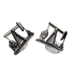 Deakin & Francis Nodding Donkey Cufflinks