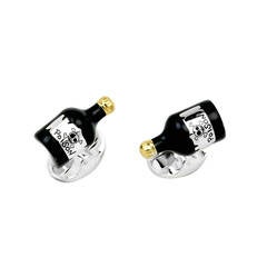 Deakin & Francis Sterling Silver Poison Bottle Cufflinks 8