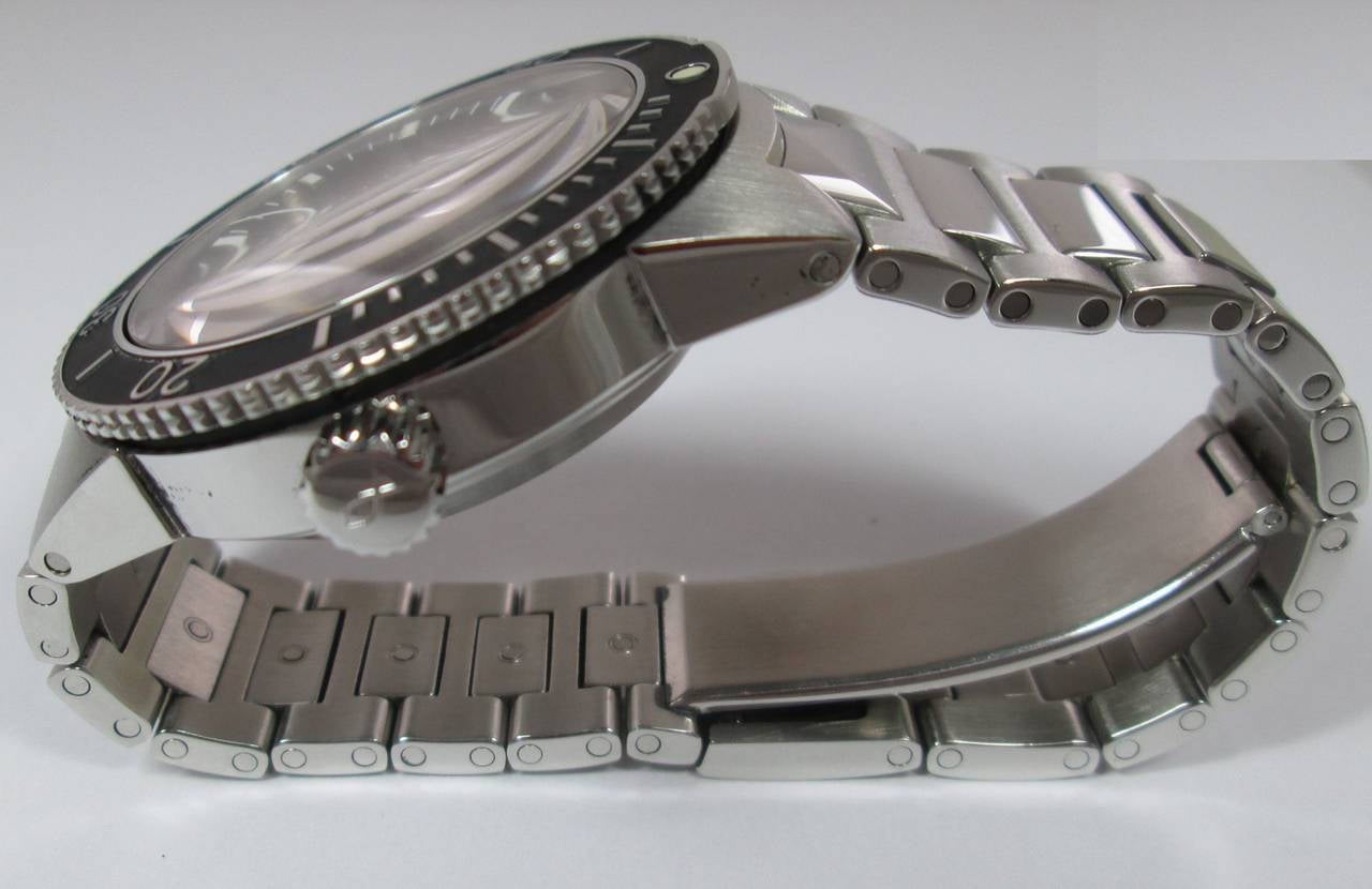 Men's IWC Schaffhausen Stainless Steel Automatic Aquatimer 2000m Wristwatch