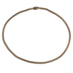 Gold Fancy-link Necklace by Fope
