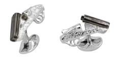 Deakin & Francis Engraved Cocked Gun Cufflinks
