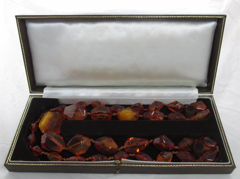 An Amber Necklace