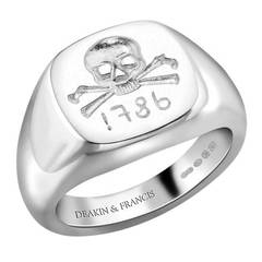 Deakin & Francis Lady's 1786 Collection Signet Ring