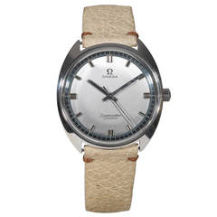 Vintage Omega Stainless Steel Seamaster Cosmic Wristwatch Ref 135017 SP