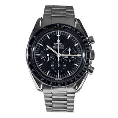 Omega Stainless Steel Speedmaster Professional Wristwatch circa 1971