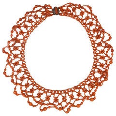 A 19th Century Coral Bead Necklace