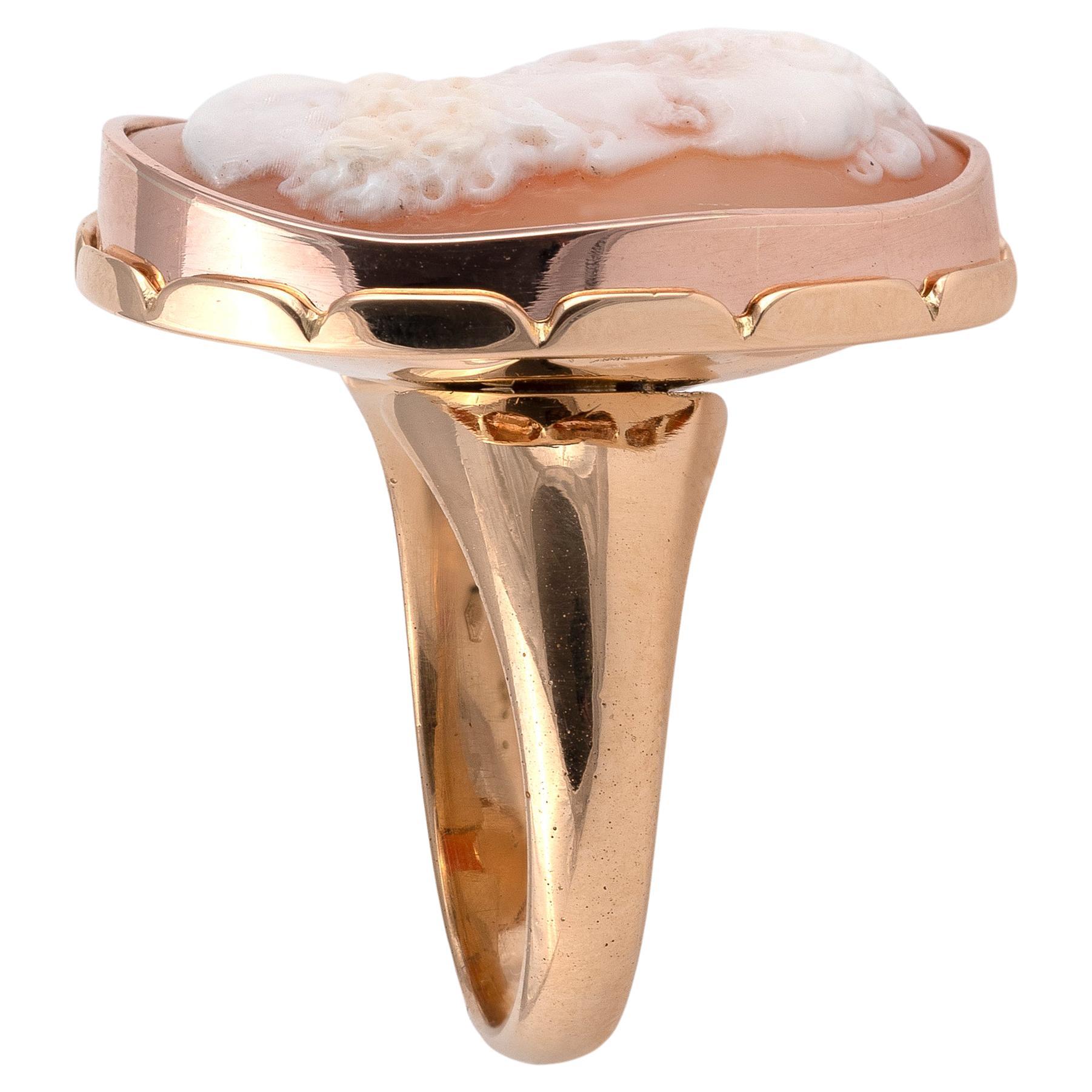 male cameo ring