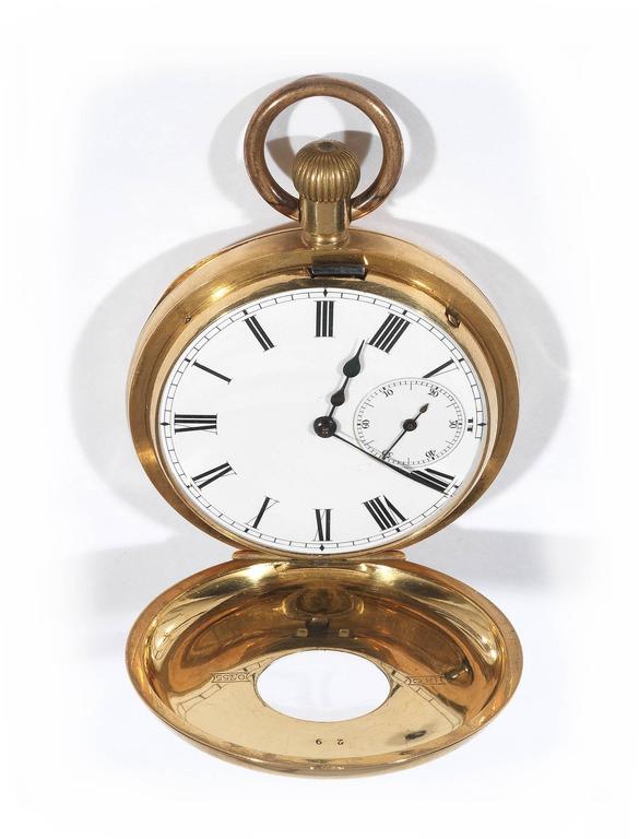 pocket watch with lid