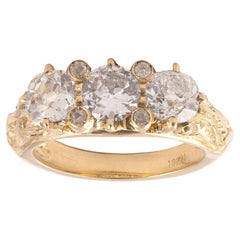 Diamond Three-Stone Ring