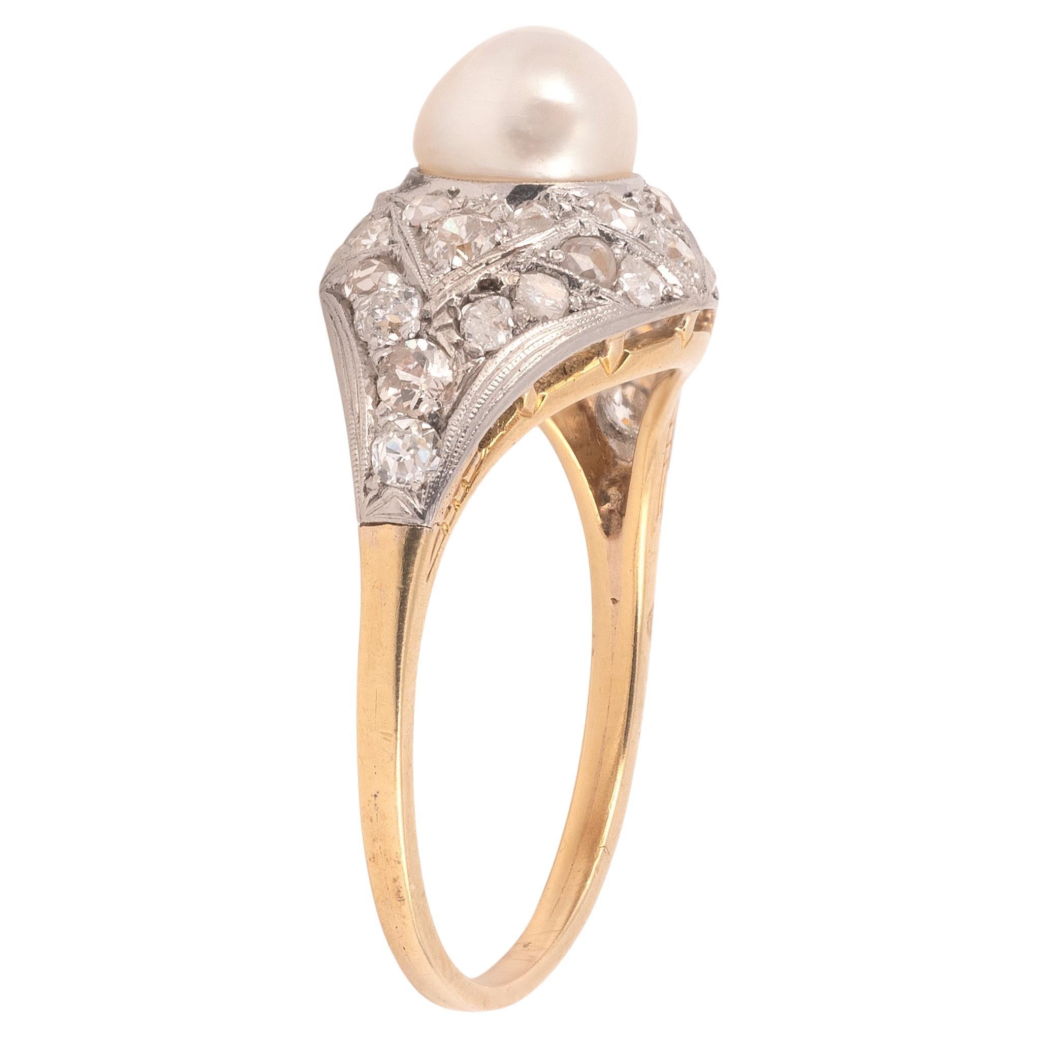 avon pearl ring